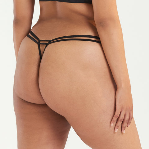 Oslo Thong Black