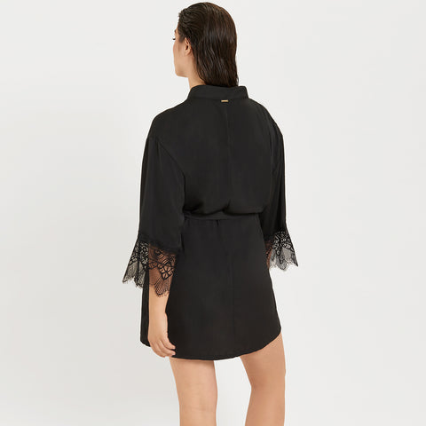 Arabella Kimono Black