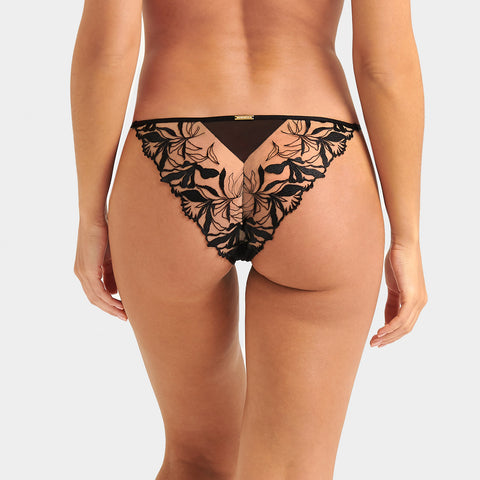 Persephone Brief Sheer/Black