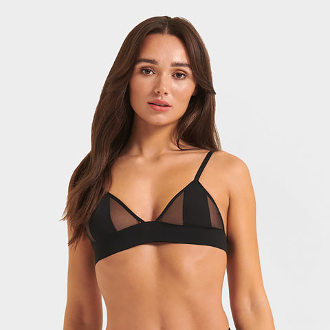 Orla Soft Bra Black